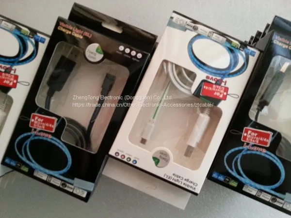 EL Lighting Charging Data Cable USB2.0 for Android And IPhone photo-5
