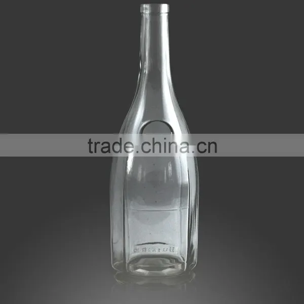 Cheap 3000ml Vodka Glass Bottle With Cork Glass Bottle Wholesale photo-2