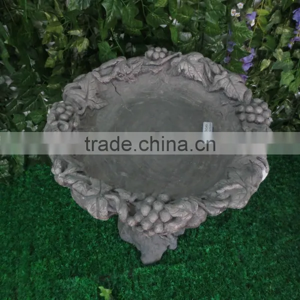 Outdoor Antique Fiberglass Bird Feeder / Bird Pool / Bird Bath photo-2