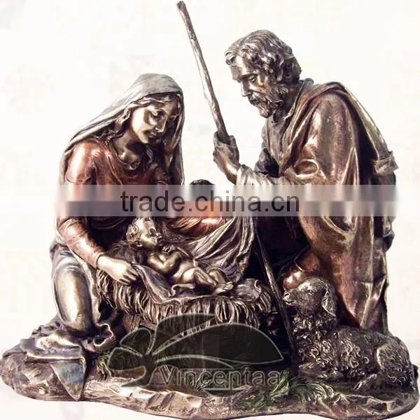 High Quality Mary and Baby Jesus Statue (Customized Service is Available) VSMB-019 photo-2