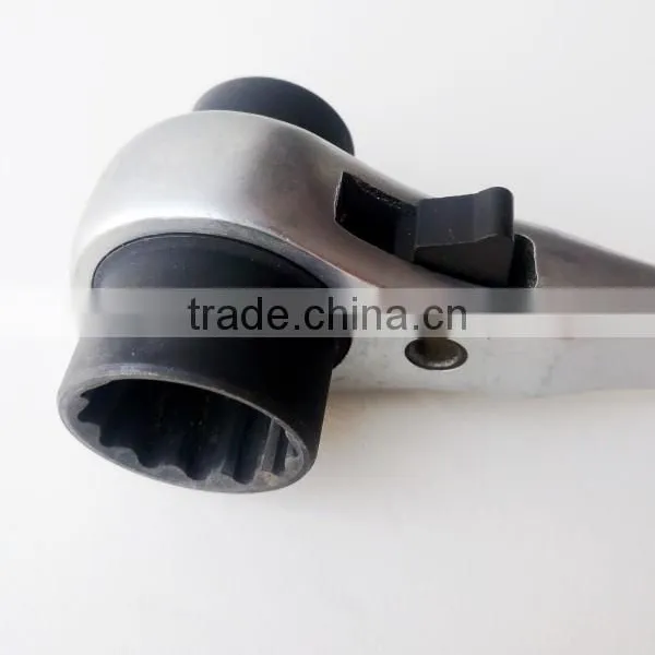 Dual Size Scaffold Ratchet Socket Wrench