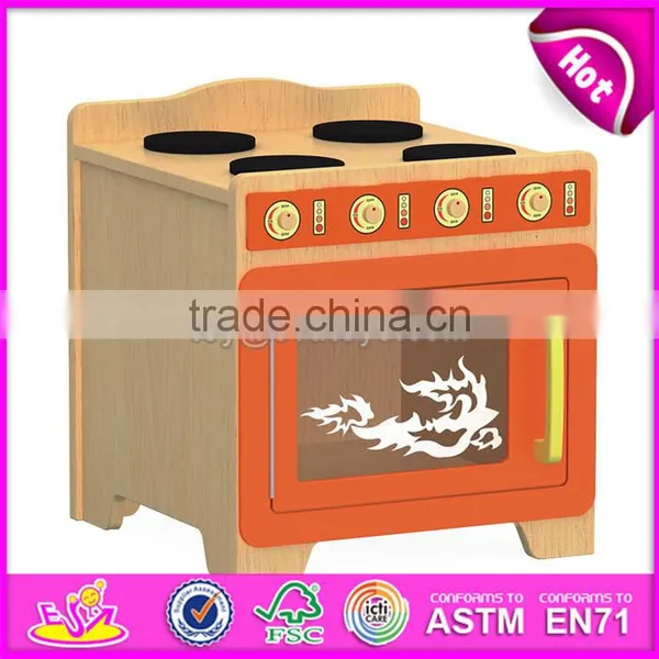 Лучший дизайн деревянной игровой кухни для детской спальни W10C273 photo-6