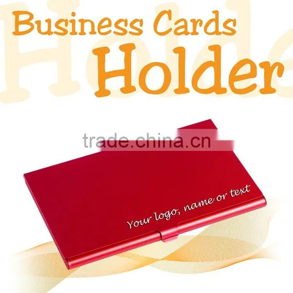 Hot Metal Business Card Holder Credit Slim Snap Shut Pocket Wallet photo-4