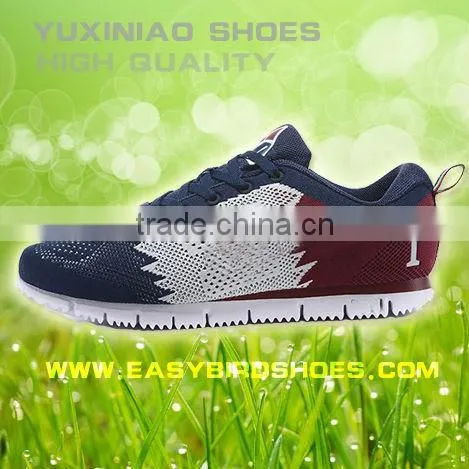 High Quality Men Shoes Sports Running Fly Fabric for Male, Adults Fashion Sport Running Shoes Made in China photo-2