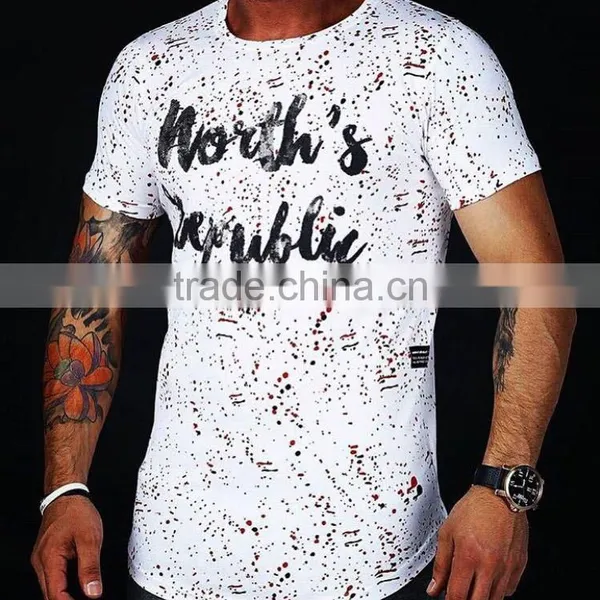 Custom Design Fashion Style Sublimation Wholesale Men T-Shirt photo-2
