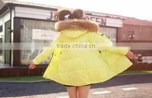 GZY Wholesale Pink Coat Fur Hood at Low Price photo-5