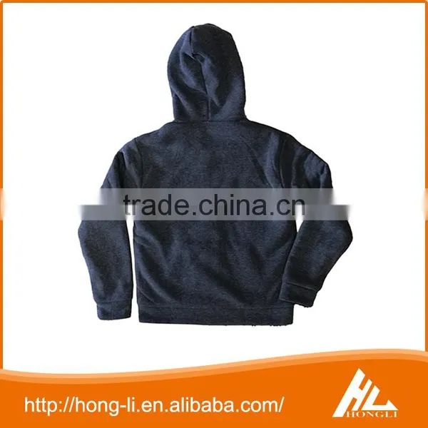 Custom Made High Quality Zipper-up Thick Girl's Spring Fleece Jacket photo-5