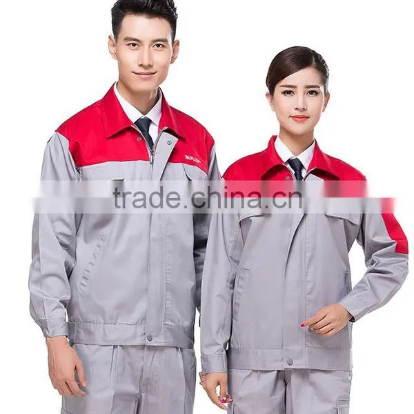 Custom Wholesale Automotive Work Clothes 4s Store Maintenance Work Uniforms photo-6