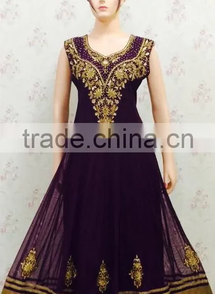 Embroidered Anarkali Suits photo-5