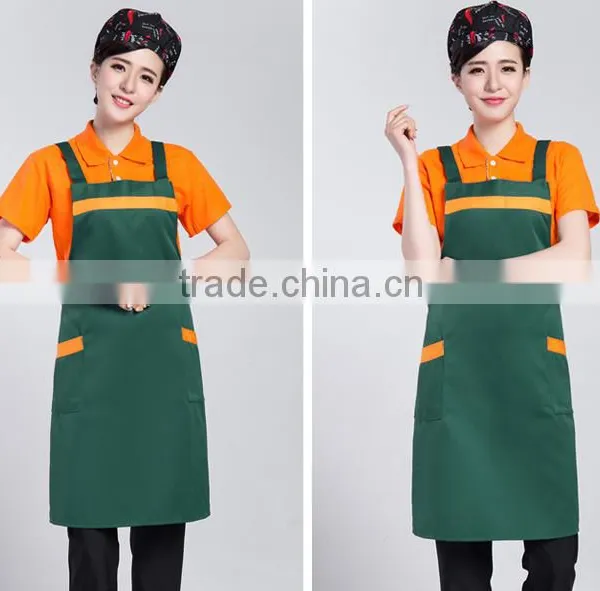 Korean Version of Fashion Polyester - Cotton Apron Custom Advertising Gifts Promotional Apron Custom Kitchen Aprons Customized l photo-5