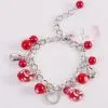 Wholesale Lampwork Link Charm Bracelet