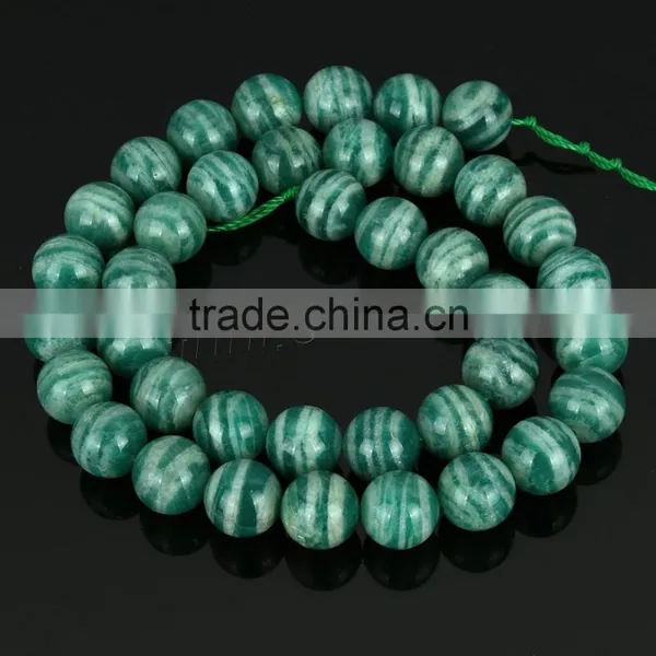 Natural Round Real Amazonite Stone Beads photo-4