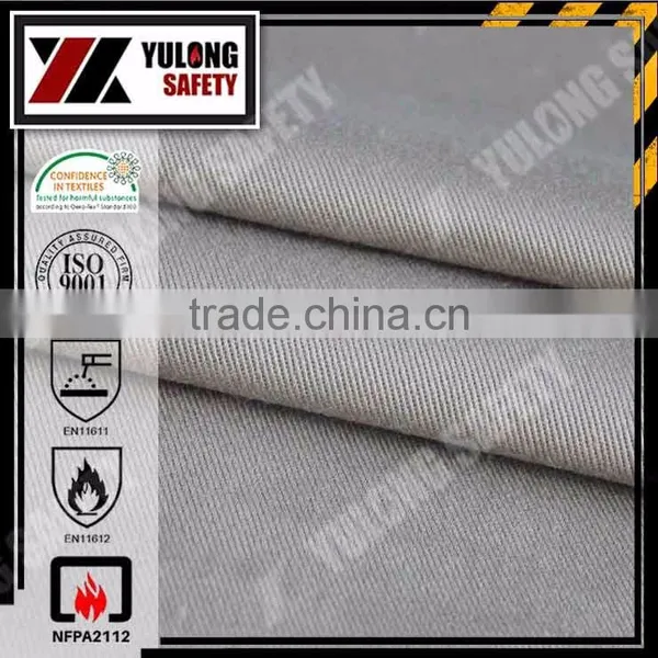 Cotton Material Fireproof Fabric For Welding Workwear photo-4