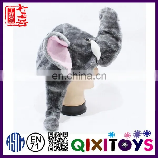 Professional Customized Unique Design High Quality Funny Plush Animal Hats Kids Fur Hat Wholesale photo-3