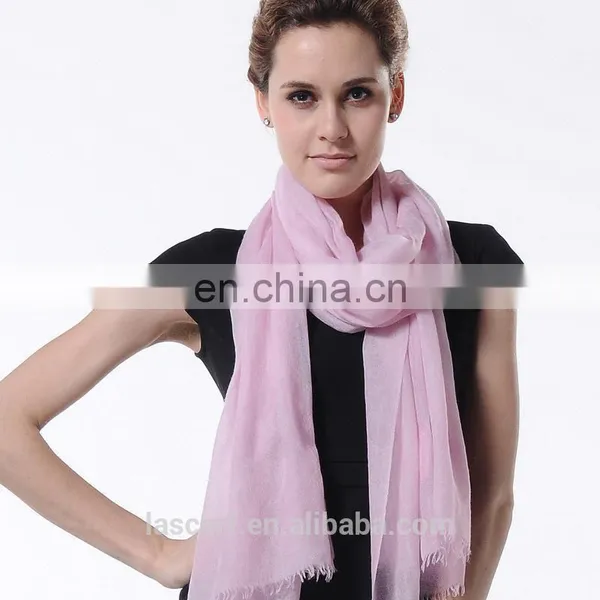 Fashion Accessories Light Pink Cashmere Wrap Lady Scarf photo-2
