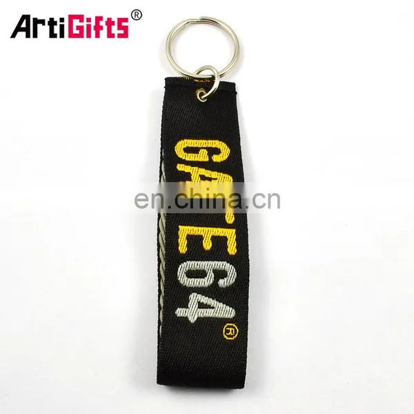 Wholesale New Produce Custom Short Lanyard Embroidered Patterns Wedding Gift Keychain photo-5