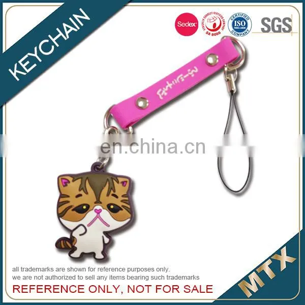 3D Design Soft PVC Cell Phone Charms Manufacturer photo-4