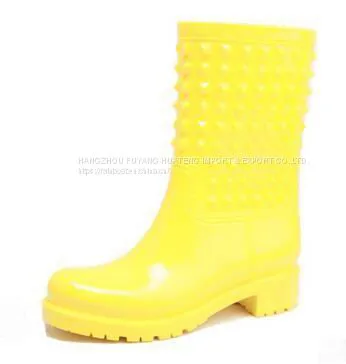 Vogue Women PVC Rain Shoe, Ladies's Rain Shoes, Popular Style Shoe, New Fashion Women Shoes photo-5