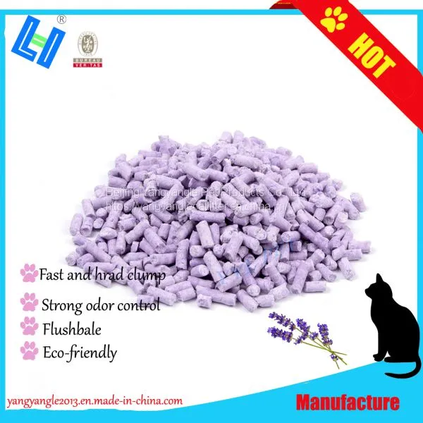 Pet Cleaning:tofu Cat Litter/sand With Lavender Scent, Fast Clump, Odor Control, Flushable photo-2