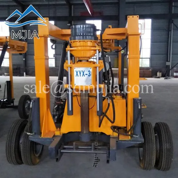 XYX-3 Diesel Hydraulic Spindle Borehole Core Drilling Machine Water Well Drilling Rig photo-2