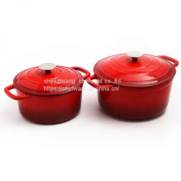 Enamel Cast Iron Dutch Oven Casserole Cast Iron Casserole photo-3