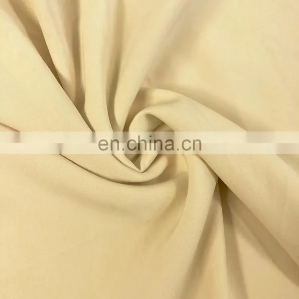 Chinese Popular Colorful Microfiber Polyester Peach Skin Fabric Soft Shell Best Clothing Fabric for Beach Shorts, Garment photo-6