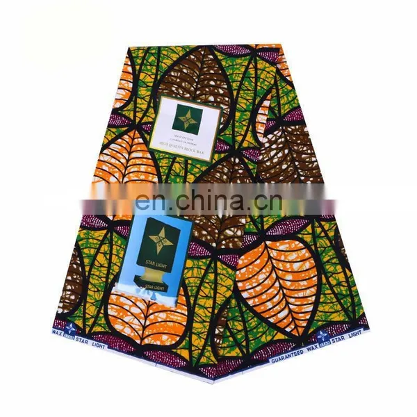 High Quality 100% Cotton African Wax Print Fabric photo-3