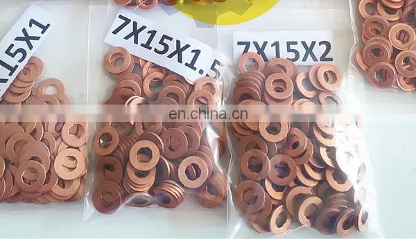 7x1 5 Mm/9X18 Mm Diesel Common Rail Injector Nozzle Washer Seal O Ring Pad Pakking Diesel Pump Repair Tool photo-3