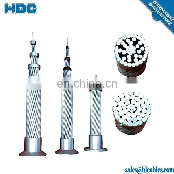 Bare Conductor 477 Mcm ACSR/AS(Aluminum Clad Steel Wire Reinforced) Hawk Conductor Price photo-2