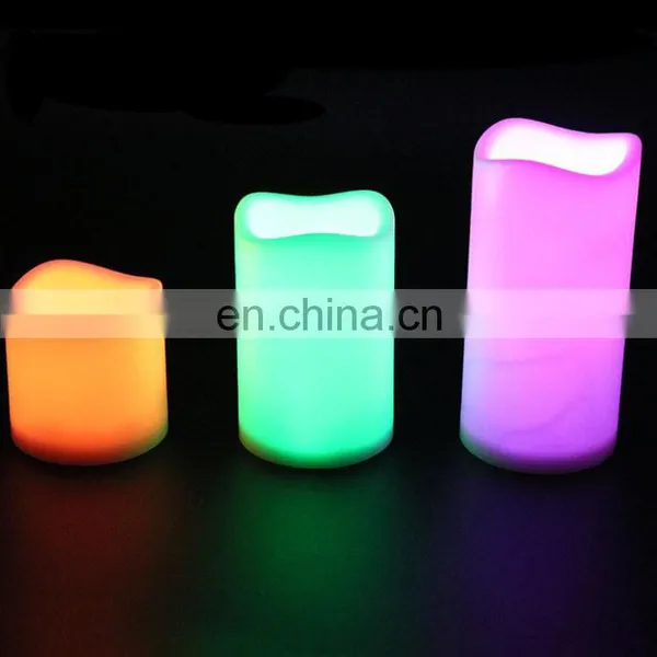 Muti-colors Changed by Remote Control Battery Operated Tea Lights Led Flameless Candle photo-3