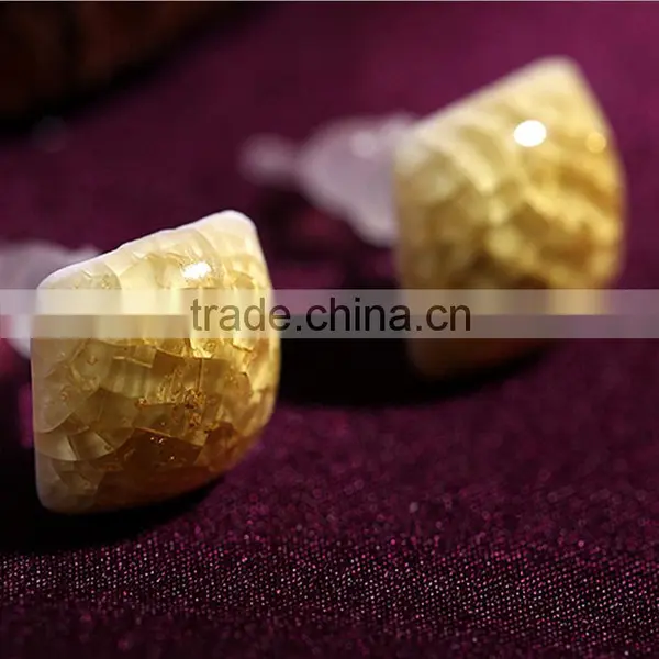 18k 14k Gold Plated Wholesale Fancy Small Gold Earrings Woman 2015 /ladies Earrings Designs Pictures Designs for Women photo-4