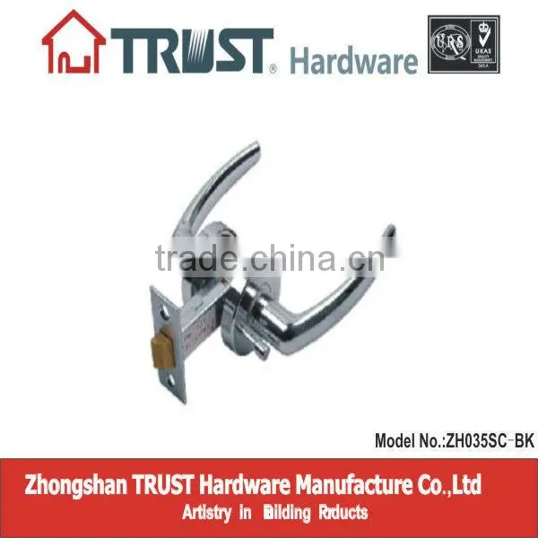 ZH035:TRUST Zinc Alloy Lever Handle Privacy Function