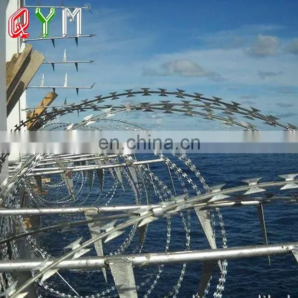 High Security Military Boundary Concertina Razor Barbed Wire for Sale photo-5