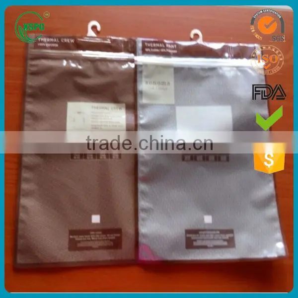 Custom Self-adhesive PE Hanger Bag for Clothes photo-4