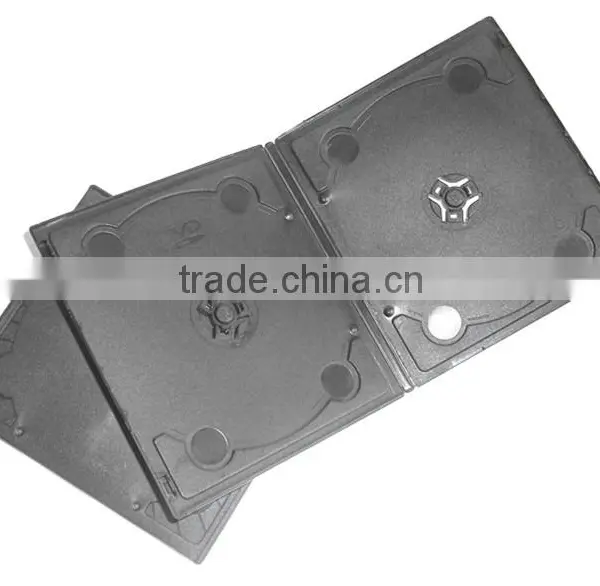 Black Double 7mm Dvd Case Half Size With Mickey Design