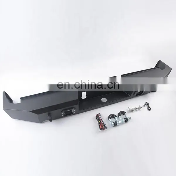 Steel Rear Bumper for Dodge Ram 1500 13-16 4x4 Accessory Maiker Manufacturer Black Bumper photo-2