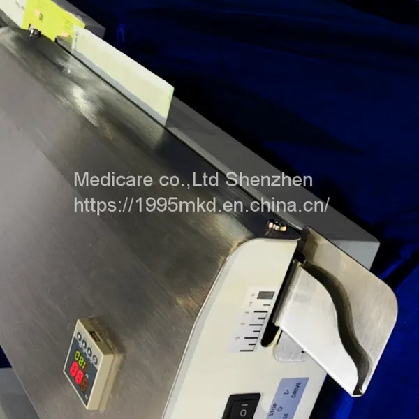 MDcare MD660 LCD Screen Continuous Medical Sealer Dental Cutting 1.2cm Width Sterilization Machinery photo-3