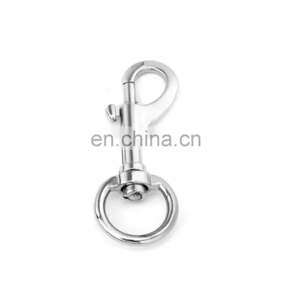 JRSGS Customized High Quality Swivel Round Eye Bolt Snap for Keychain Strap Pet Chains photo-2