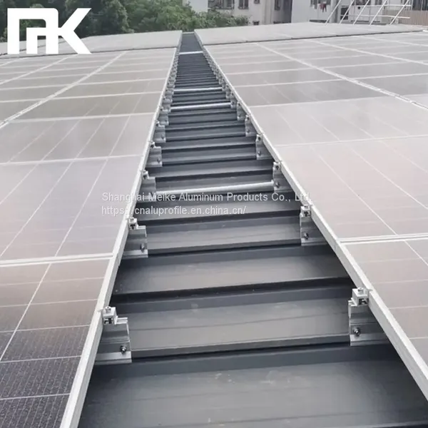 MK Solar Panel Rail Free Bracket for Metal Roof PV Mounting System Quick Delivery photo-2