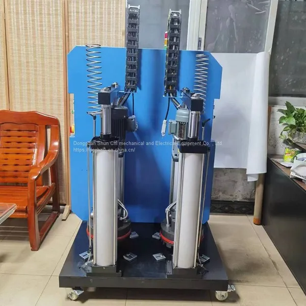 PUR Double Pressure Plate Hot-melt Adhesive Machine With Hot-melt Pipe Wood Processing photo-4