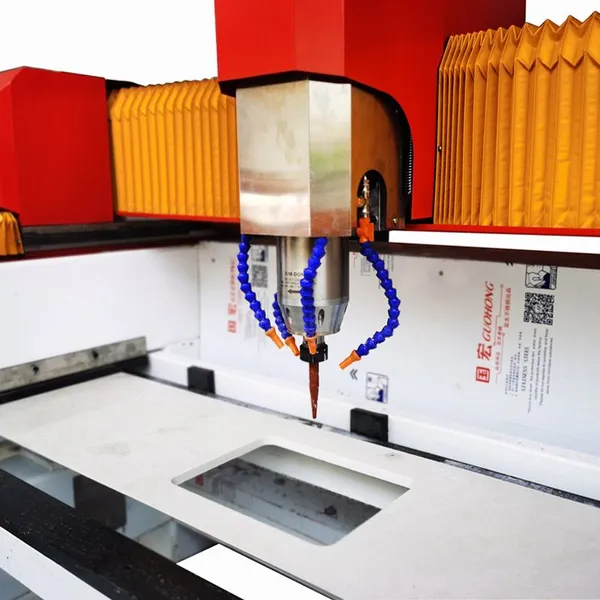 HLNC-1308 5 Axis CNC Stone Cutting Machine Kitchen Countertop Sink Marble photo-2