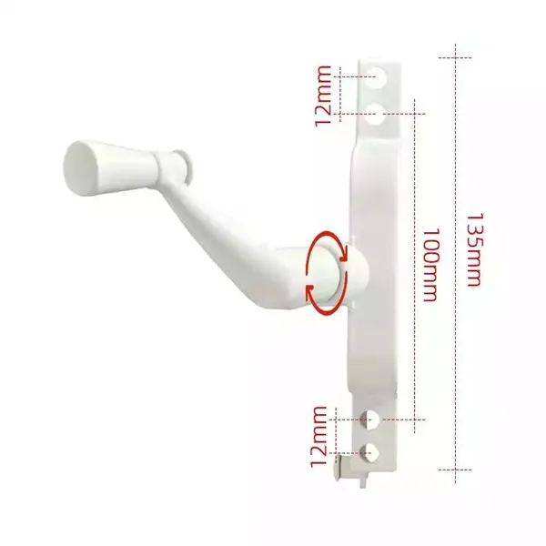 Shutter Door Accessories Aluminum Powder Coating Casement Awning Window Operator photo-2