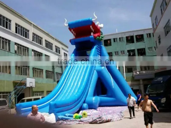 2015 Newest PVC Tarpualin Inflatable Water Slides Gaint Inflatable Water Slider for Sale photo-2