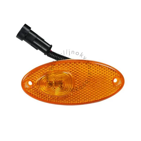 Sany Excavator Strobe Beacon Light Amber LED Warning Revolving Light Sany IP68 Waterproof SY75C SY215 Mining Construction photo-3