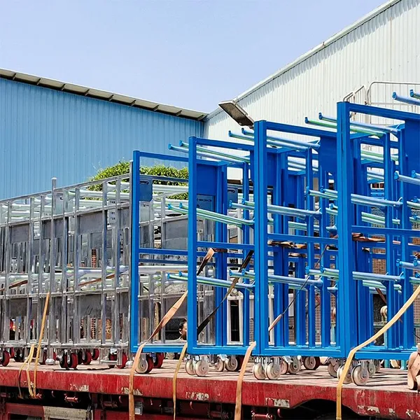 500kg Capacity Nestable Roll Cage Trolley With Castors for Logistics Storage photo-5