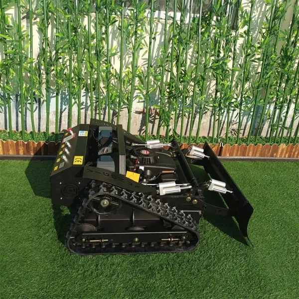 Hybrid Self-Charging Generator Brushless Dc Motor Remote Control Mower With Tracks photo-2