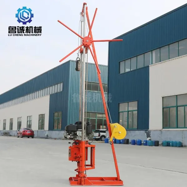Small geological drill, portable core drill for geotechnical investigation, multi-function drill for engineering drilling