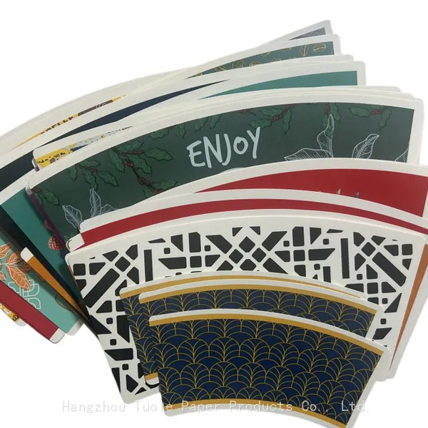 PE Coated Kraft Paper Cup Fan photo-2