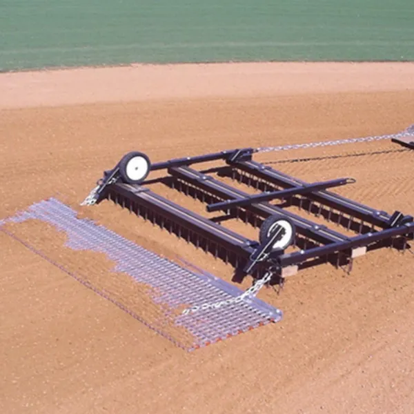 Baseball Diamond Welded Iron Mesh Drag Mat Heavy Duty Leveler 1x1 Mesh Opening Square ISO9001 Certified Cutting Field photo-3