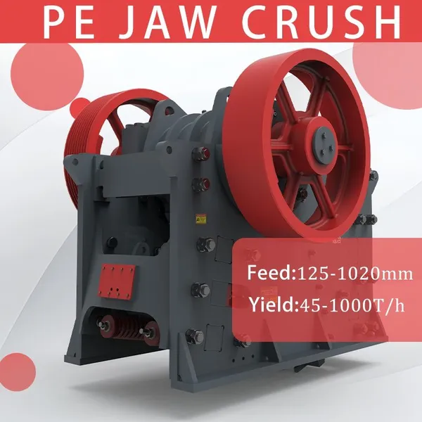 PE-250×1000 Long Cavity Jaw Crusher for Primary Crushing of Granite Basalt and Aggregate Production photo-4
